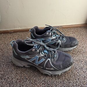 New Balance 510 Women's Black and Light Blue Athletic Shoes